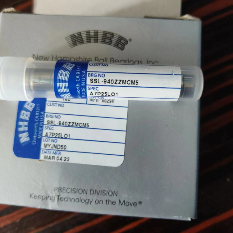 美国NHBB进口轴承 SSRF-4ZZ轴承 英制医疗高速轴承